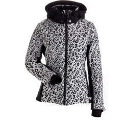 Nils Chamonix Faux Fur Print Ski Jacket - Womens