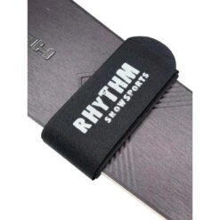 Rhythm Ski Straps -Fisscher Sport BlackSkiStrapOnSki2