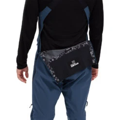 Goshiki Yama Pro 3L Bib Ski Pant 32 Goshiki Yama Pro 3L Bib Ski Pant -Fisscher Sport Outerwear Goshiki 3LYamaPro Bibpant DarkSlate zipperdropseat