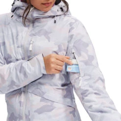 Hara Yama Pro 2L Ski Jacket - Womens 37 Hara Yama Pro 2L Ski Jacket - Womens -Fisscher Sport Outerwear Hara 2LYamaPro Jacket TatsuCamoPink pocketpass