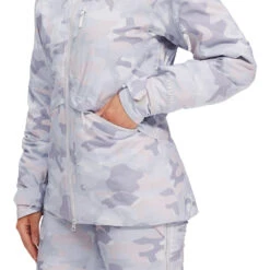 Hara Yama Pro 2L Ski Jacket - Womens 38 Hara Yama Pro 2L Ski Jacket - Womens -Fisscher Sport Outerwear Hara 2LYamaPro Jacket TatsuCamoPink pocketside