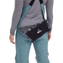 Nimi Yama Pro 3L Bib Ski Pant - Womens -Fisscher Sport Outerwear Nimi 3LYamaPro BibPant Teal zipperdropseat