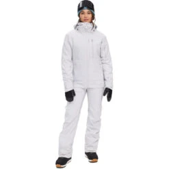 Nimi Yama Pro 3L Ski Jacket - Womens -Fisscher Sport Outerwear Nimi 3LYamaPro Jacket Chalk full