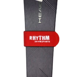 Rhythm Ski Straps -Fisscher Sport RedSkiStrapOnSki